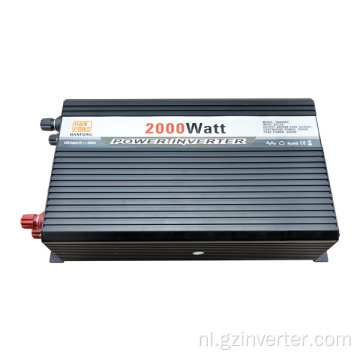 Modificeer Sine Wave Inverter 2000W 12V-220 Power Inverter